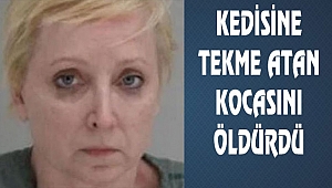 Kedisine Şiddet uygulayan Kocasını Öldürdü