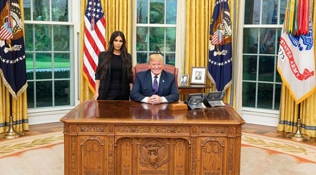 Kim Kardashian'dan Trump'a af ricası