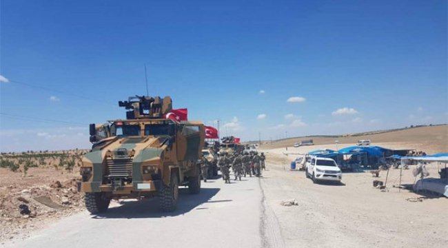 Türk askeri Menbiç’te! İlk görüntüler geldi...