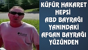 ABD Bayrağının Yanında Afgan Bayrağı Olunca...
