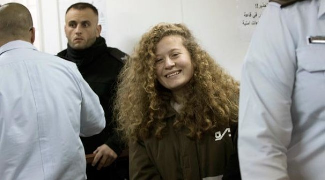 'Cesur Kız' Ahed Tamimi, 8 ayın ardından serbest