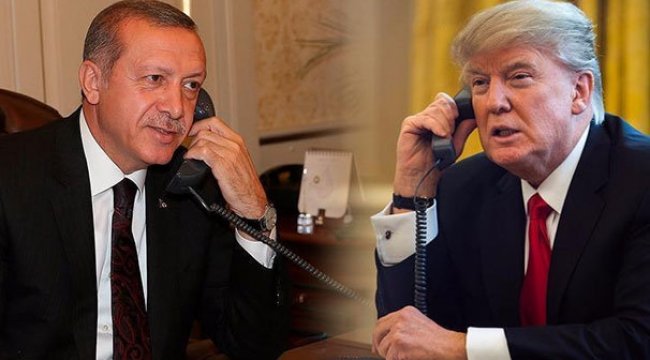 Erdoğan Trump ile Görüştü