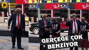 Fake Trump New York Sokaklarında