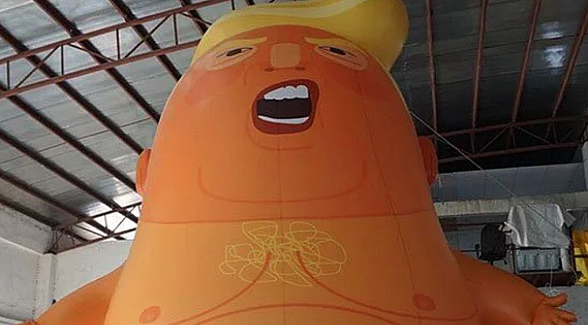 Trump Bebek Balonu Uçuracaklar