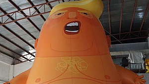 Trump Bebek Balonu Uçuracaklar