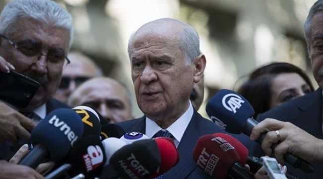 Bahçeli'den ABD'nin yaptırım kararına sert tepki
