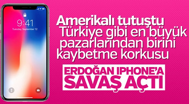Başkan Erdoğan'ın iPhone boykot çağrısı