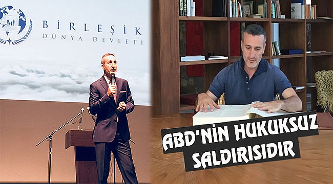 Enis Timuçin'den ABD'ye Sert Mesaj