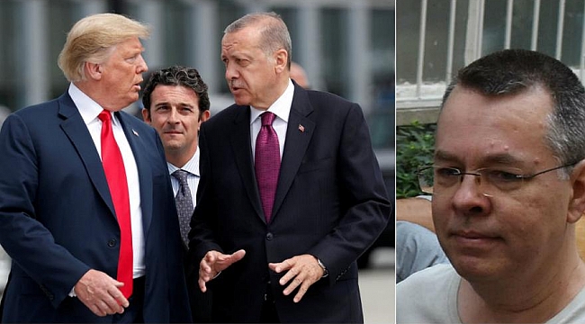 Erdoğan'dan ABD'ye Rahip Brunson yanıtı