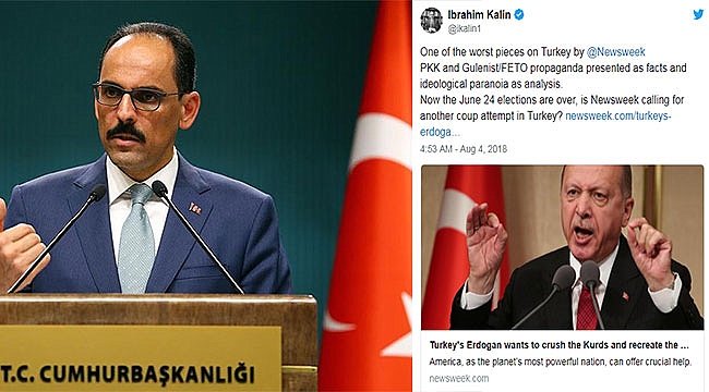 İbrahim Kalın'dan Newsweek'e sert tepki