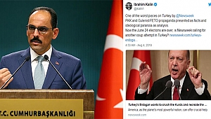 İbrahim Kalın'dan Newsweek'e sert tepki