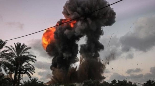 İsrail'den Gazze'ye ikinci hava saldırısı