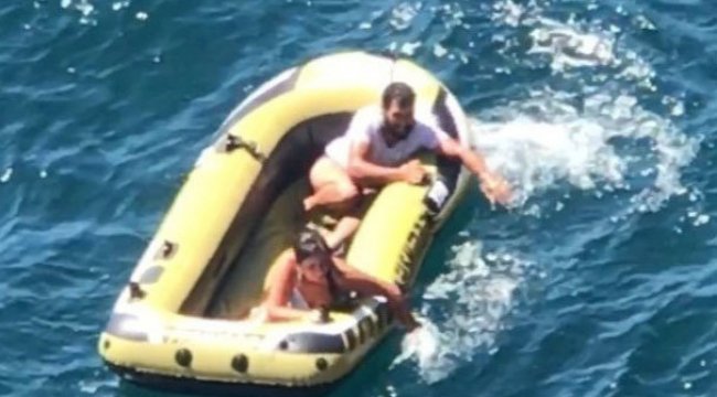 Rus çift Karadeniz'in ortasında günlerce mahsur kaldı