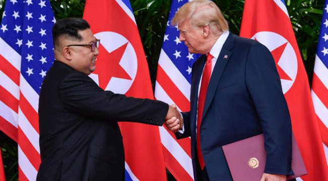 Trump'tan Kuzey Kore lideri Kim'e özel teşekkür