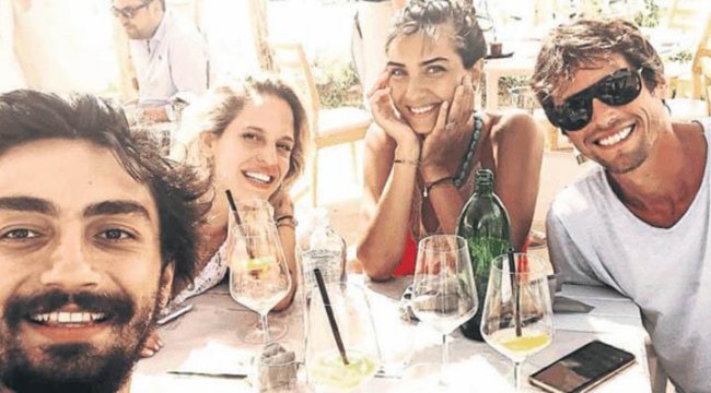 Tuba Büyüküstün ve Umut Evirgen Toskana'da