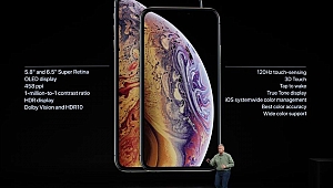Apple iPhoneXS ve XS Max'ı tanıttı