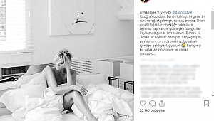 Ayşe Arman Yatak Pozu verdi