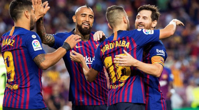 Barcelona'dan gol yağmuru!