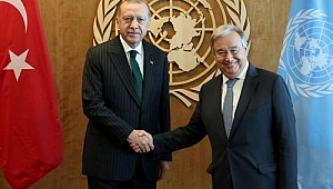Erdoğan, BM Genel Sekreteri Guterres ile