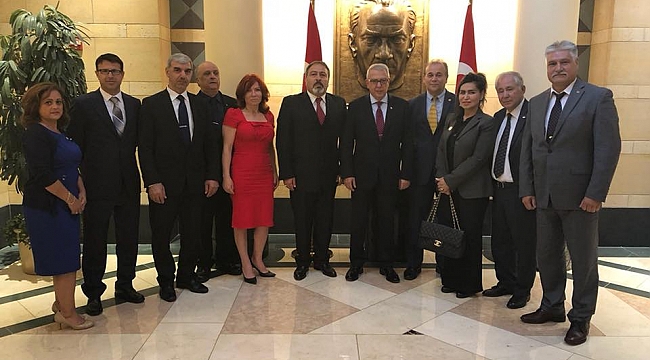 FTAA Üyeleri Büyükelçi Kılıç'ı Ziyaret Etti