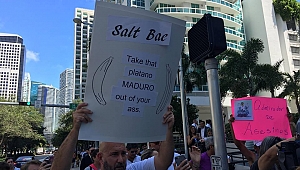 Miami'de Nusret'i Protesto Ettiler