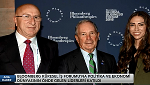 New York'ta Bloomberg İş Forumunda Buluştu