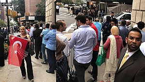 New York'ta Erdoğan'a Sevgi Seli
