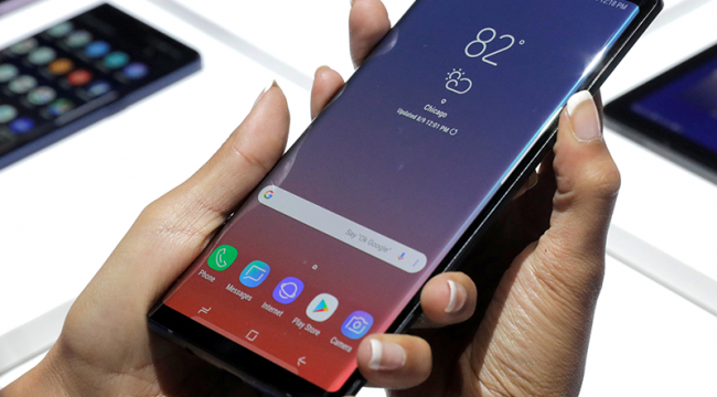 Samsung Note 9 ile görücüye çıktı
