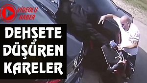 ABD'de Gaspçı Dehşeti Kamerada