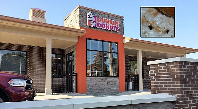 Dunkin' Donuts Tatlısında Böcekler Çıktı
