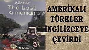 İngilizce "Son Ermeni" Kitabı Piyasada