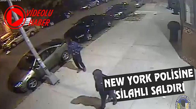 New York Polisine Silahlı Saldırı