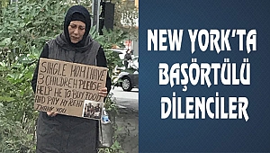 New York'ta Başörtülü Dilenciler