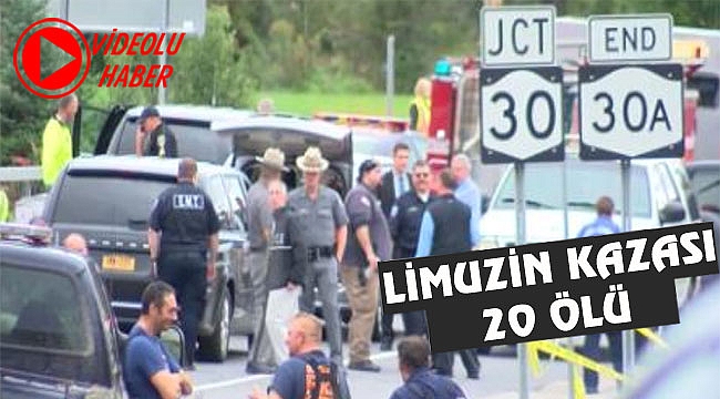 New York'ta Limuzin Kazası: 20 Ölü