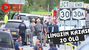 New York'ta Limuzin Kazası: 20 Ölü