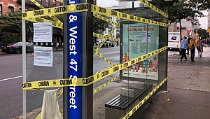 New York'taki otobüs duraklarının çoğu kapatıldı