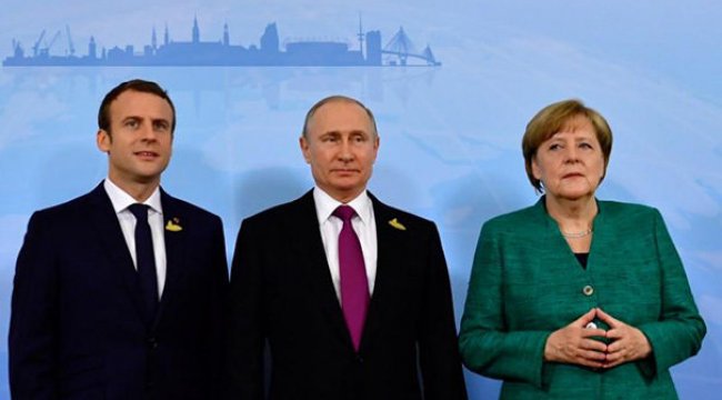 Putin, Macron ve Merkel 27 Ekim'de İstanbul'da!