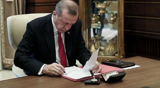 Cumhurbaşkanı Erdoğan imzasıyla resmen yayımlandı