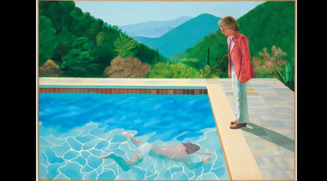 Hockney tablosu 90 milyon dolara satıldı