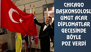 Chicago'nun En Prestijli Galasında Türk Bayrağı