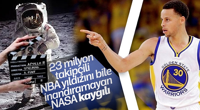 Curry: ABD'nin Ay'a gittiğine inanmıyorum