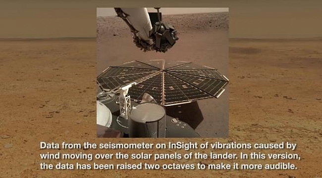 Mars'ın sesi ilk kez kaydedildi
