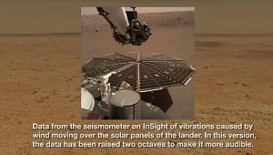 Mars'ın sesi ilk kez kaydedildi
