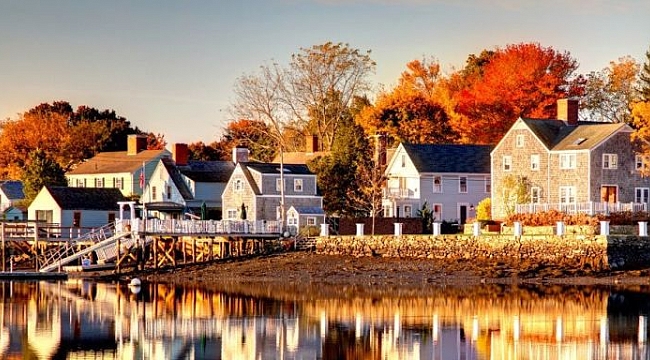 New Hampshire'da Sonbahar Renkleri