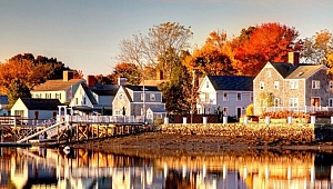 New Hampshire'da Sonbahar Renkleri