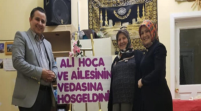 New Jersey'de Görevli İmama Veda Gecesi
