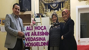 New Jersey'de Görevli İmama Veda Gecesi