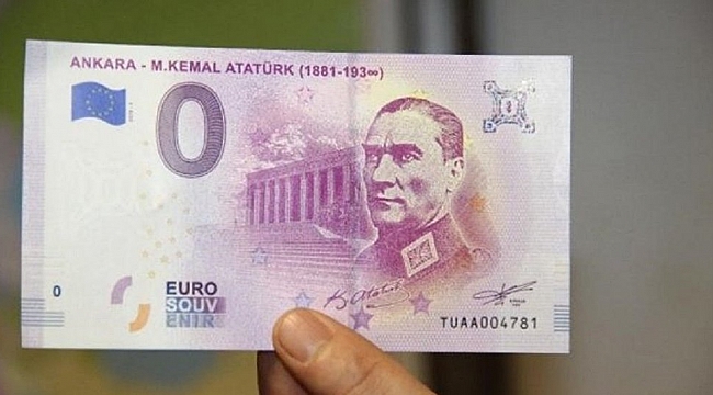 Avrupa'da Atatürk'lü Euro