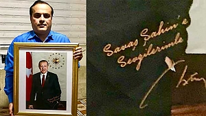 Cumhurbaşkanından, Savaş Şahin'e Anlamlı Hediye