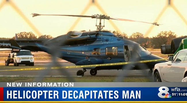 Florida'da Feci Helikopter Kazası